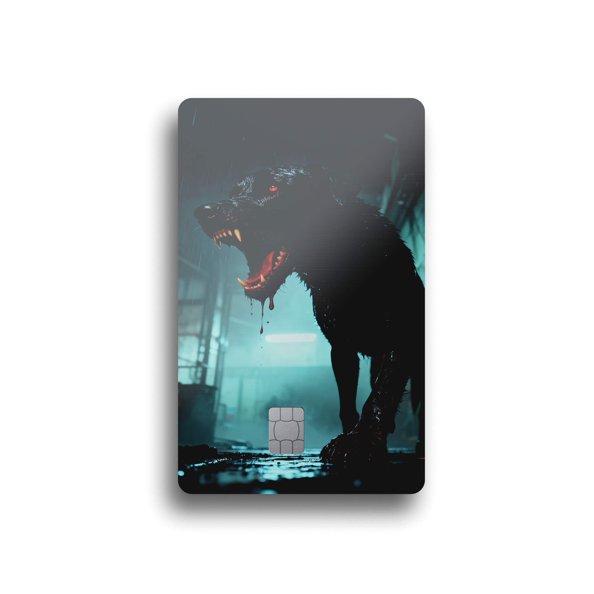 Feral Night Wolf Card Skin